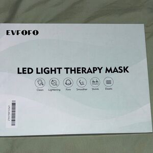 LED Light Therapy Mask - White